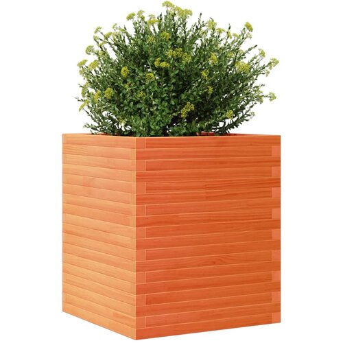  Vrtna sadilica vo&amp;scaron;tano smeđe boje 60x60x68,5 cm od borovine Slike