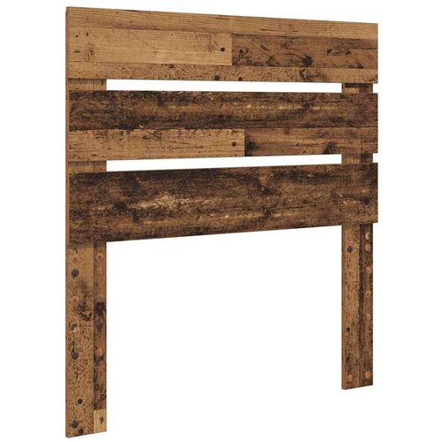  Uzglavlje s uzglavljem Staro drvo 90 cm Konstruirano drvo Slike