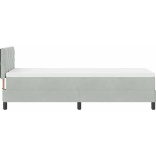  Krevet s opruga kutije Svijetlo siva 80 x 200 cm Bar&amp;scaron;un Slike