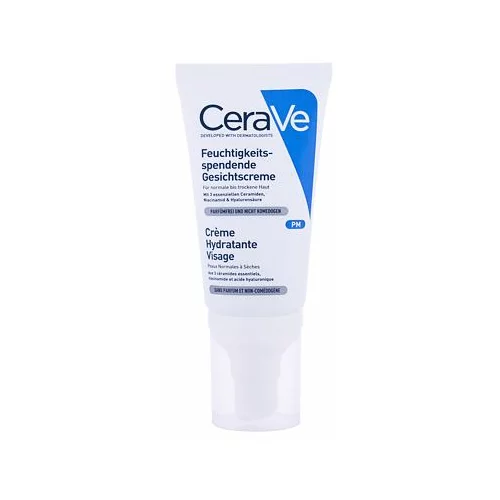 CeraVe moisturizing facial lotion hidratantna njega za normalnu i suhu kožu 52 ml za žene