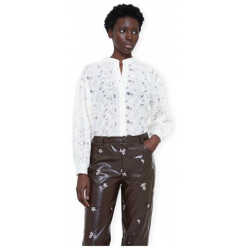 Wild Pony Topi &amp;amp; Bluze Shirt 11313 - Ecru Bela Slike
