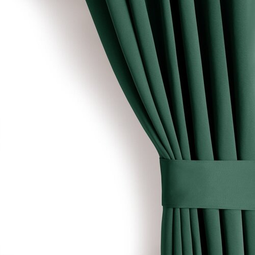 Restilo Tamno zelena zatamnjujuća/termo izolacijska zavjesa 140x245 cm Pleat &amp;ndash; Slike