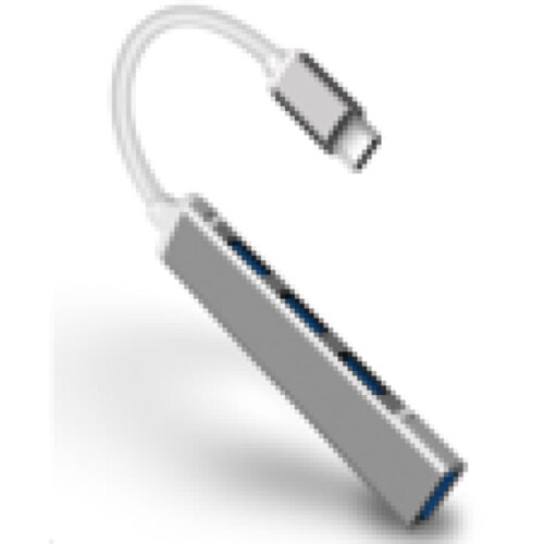 Stars Solutions USB HUB 4 porta USB-C na USB 3.1 sivi Slike