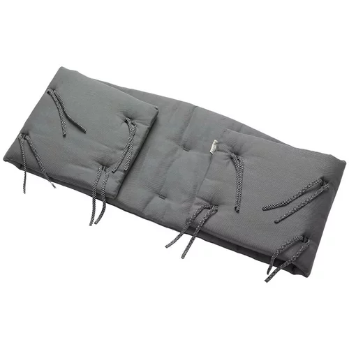 Leander® tkanena ograda za dječji krevet classic™ cool grey