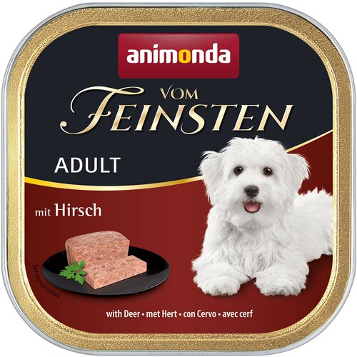 Animonda 20 + 4 gratis! Gurmansko pakiranje vom Feinsten 24 x 150 g - Adult bez žitarica: jelen Slike