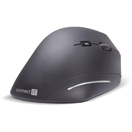 Connect IT CMO-2510-BK - Ergonomski bežični mi&scaron; Verti Wireless 800/1200/1600 DPI 2xAAA Cene