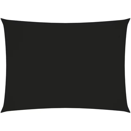  Senčno jadro oksford blago pravokotno 3x4,5 m črno