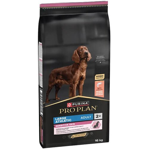 Purina PRO PLAN Sensitive Skin Large Athletic Adult Salmon - hrana za odrasle pse velikih rasa atletske građe sa lososom (14kg) Slike