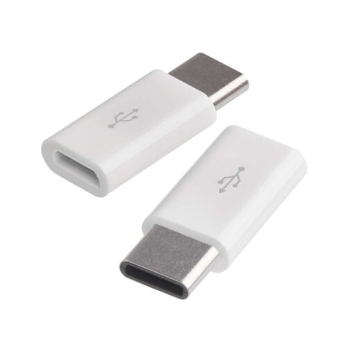  micro USB-B / USB-C, 2.0, bela, 2 kos 2/1 Cene