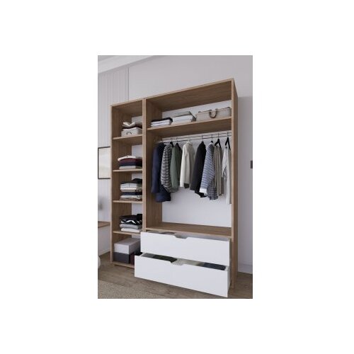 Hanah home Ormar Nissan 1600-019, 130x183x45 cm, Bijeli Slike
