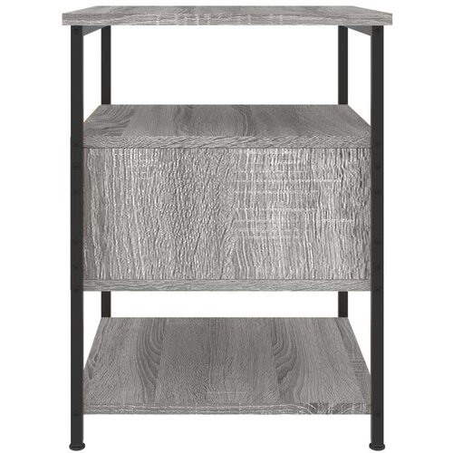 vidaXL Nočna omarica 2 kosa siva sonoma 40x42x56 cm inženirski les Cene