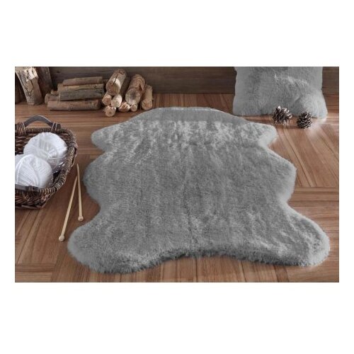 Conceptum Hypnose faux fur post staza tepih u sivoj boji 100 x 140 (652MRN1124) Slike