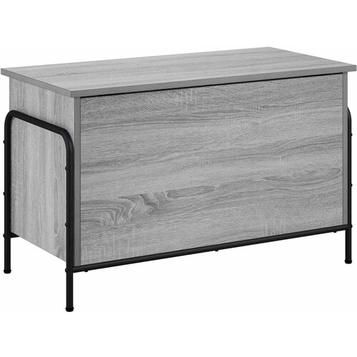  Kutija za spremanje Siva Sonoma 80 x 40 x 49,5 cm Slike