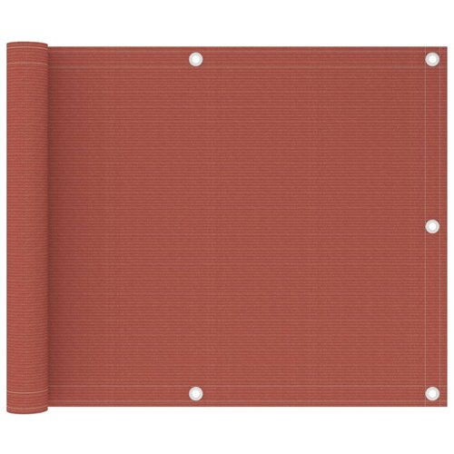 vidaXL Balkonsko platno terakota 75x300 cm HDPE Cene