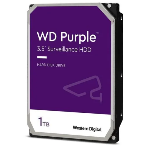 Wd HDD 1TB SATA3 64MB Purple5400RPM