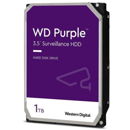 Western Digital HDD 1TB SATA3 64MB Purple5400RPM Slike
