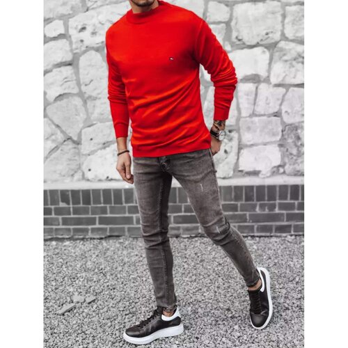 DStreet Men's red sweater WX2024 Slike