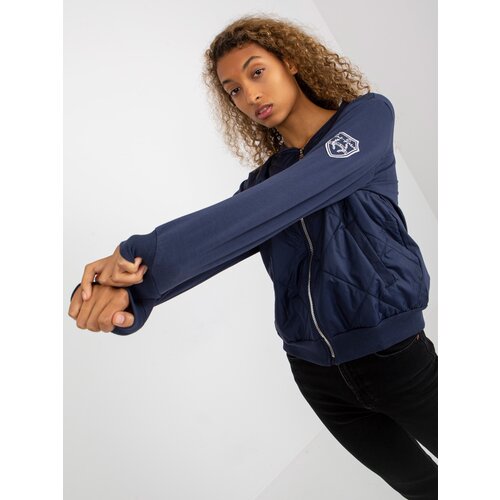 RUE PARIS Sweatshirt-RV-BL-8225.88-navy blue Slike