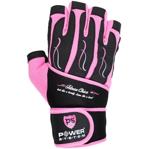 Power System Dámské fitness rukavice fitness chica Růžové xs Cene