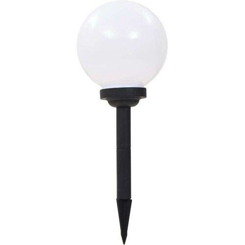 VidaXL Zunanje solarne svetilke 3 kosi LED okrogle 20 cm RGB Slike