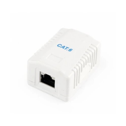 Gembird NCAC-1F6-01 CAT6 FTP kutija za povrsinsku montazu sa jednim portom RJ-45 8P8C Cene
