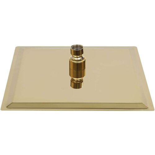  Tuš glava nerjaveče jeklo 20x20 cm kvadratna zlata Cene