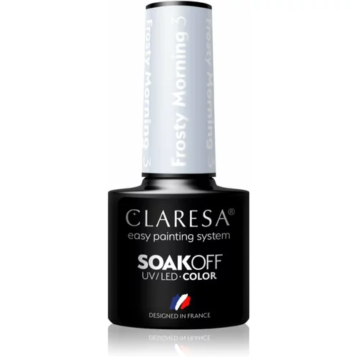 Claresa SoakOff UV/LED Color Frosty Morning gel lak za nokte nijansa 3 5 g