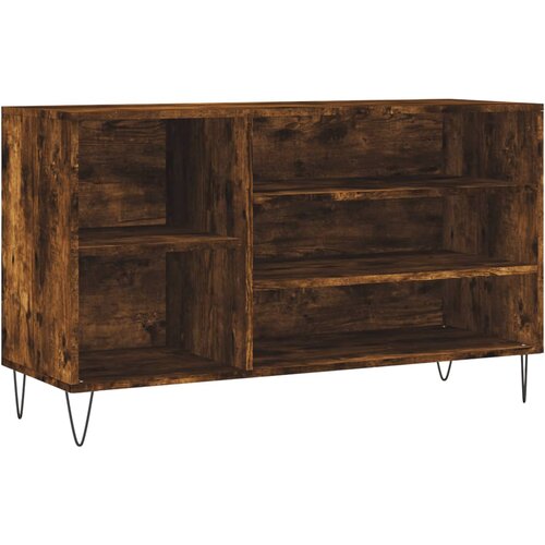 Maison Chic Omarica za obutev - Kopa za čevlje dimljeni hrast 102x36x60 cm inženirski les, (21776173) Slike