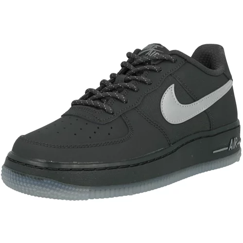 Nike Sportswear Tenisice 'AIR FORCE 1' antracit siva / srebro