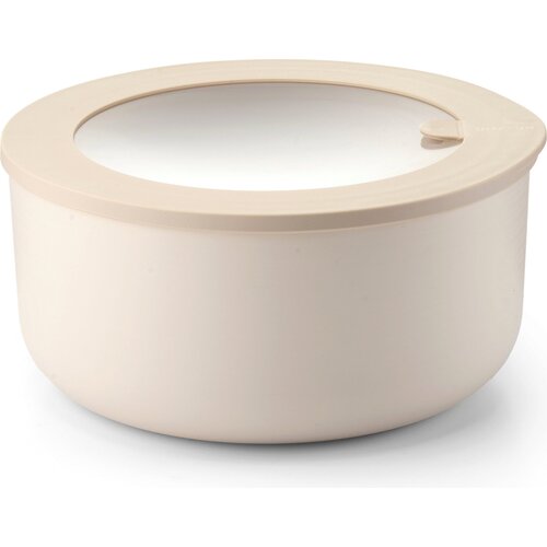guzzini Okrogla nepredu&scaron;na posoda Store & More Bio, XL - 3200 ml - Dark clay Cene