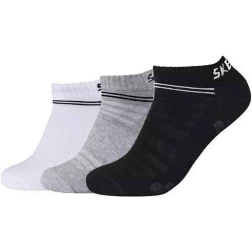 Skechers &amp;Scaron;portne nogavice 3PPK Mesh Ventilation Socks Bela Slike