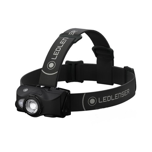 Ledlenser naglavna polnilna svetilka MH8, črna Slike