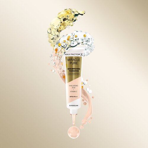 Max Factor miracle pure skin-improving foundation SPF30 hranilna tekoča podlaga 30 ml odtenek 35 pearl beige Slike