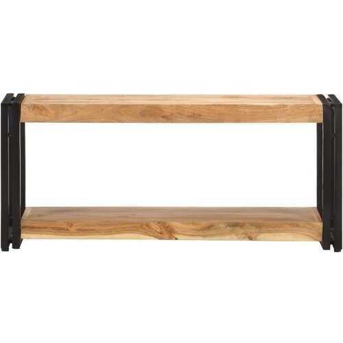 Maison Chic TV omarica - TV stojalo - Televizijska omarica 90x30x40 cm trden akacijev les, (21698972) Slike