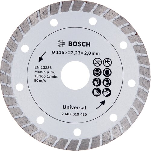 Bosch Dijamantska rezna ploča Turbo, &Oslash; 115 mm 2607019480 Cene