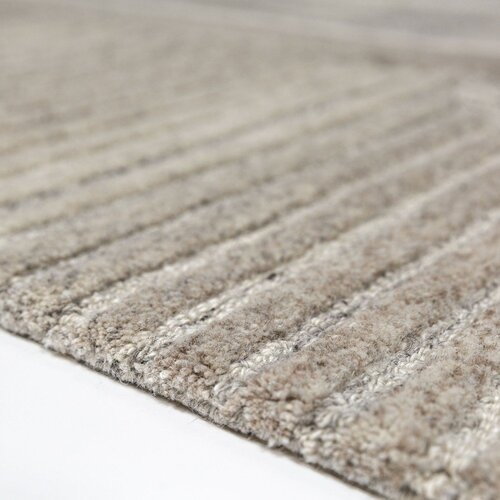 Flair Rugs Sivo-bež ručno rađen vunen tepih 200x300 cm Lira &amp;ndash; Slike