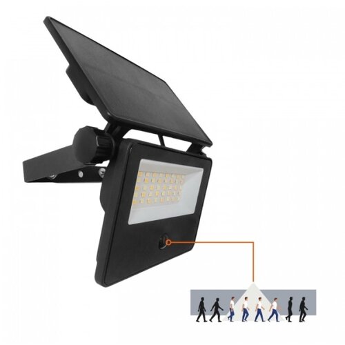  LED solarni reflektor sa senzorom NCS G2 LED/20W/3,7V 3000/4000/6500K IP54 2600 mAh Slike