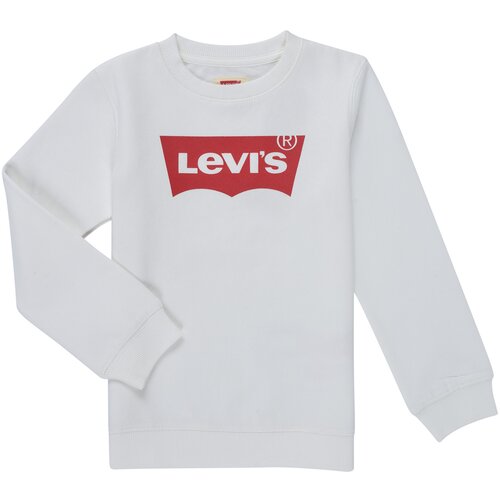 Levi&amp;#039;s Puloverji BATWING CREWNECK SWEATSHIRT Bela Slike