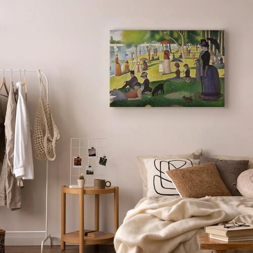  Slika - Georges Seurat &amp;ndash; Sunday Afternoon on the Island of La Grande Jatte 90x60 Slike