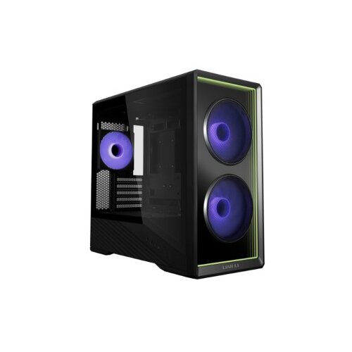 Lian Li Računalni&scaron;ko ohi&scaron;je Vector V150 INF, Micro-ATX, kaljeno steklo, črno Cene