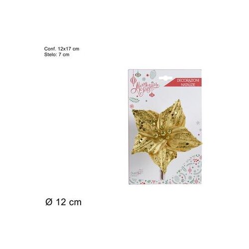 Pik BOŽIĆNA ZVIJEZDA 12CM ZLATNA BA000425A Cijene