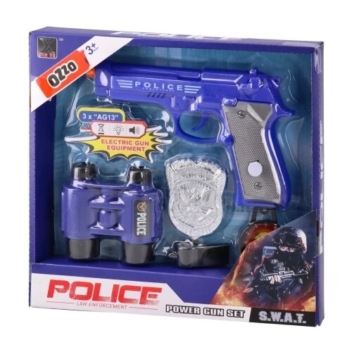 Ozzo police igračka policijski set sa dvogledom mali ( 864130 ) Slike