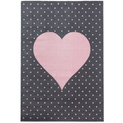 Ayyildiz Carpets Rožnata/siva otroška preproga 160x230 cm Bambi – Cene