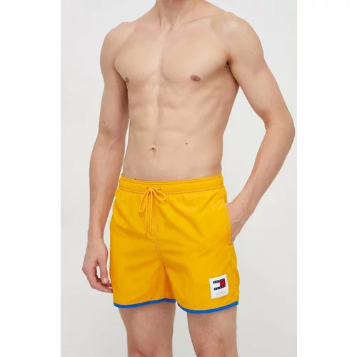 Tommy Jeans Kratke hlače za kupanje boja: narančasta