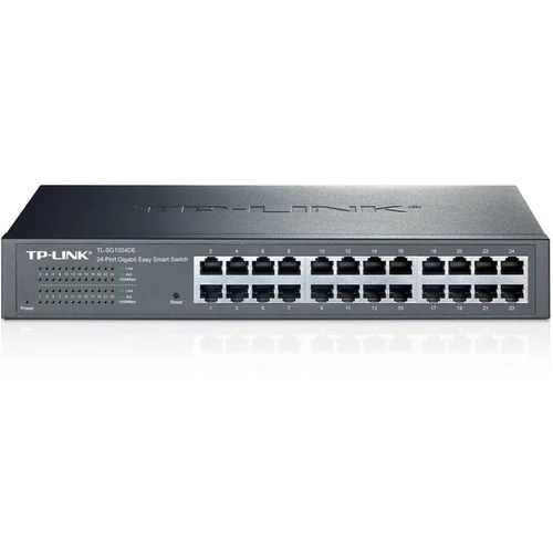 Tp-link 24 portni 10/100/1000 Gigabit Easy Smart TP-Link TL-SG1024DE, MTU/Port/Tag-based VLAN, QoS, IGMP Snooping