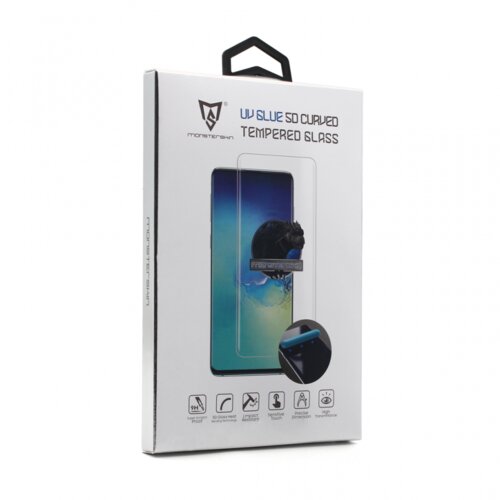 Folija za za&scaron;titu ekrana glass monsterskin uv glue 5D za honor 70 transparent Cene