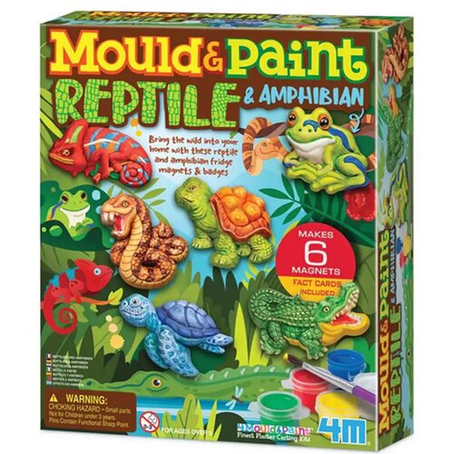 4M toys mavec za vlivanje &amp;ndash; plazilci in dvoživke Slike