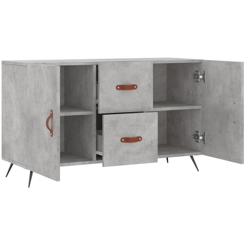  Komoda sjajna 100x36x60 cm od konstruiranog drva Slike