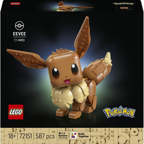 Lego pok&amp;eacute;mon - eevee (72151) Slike