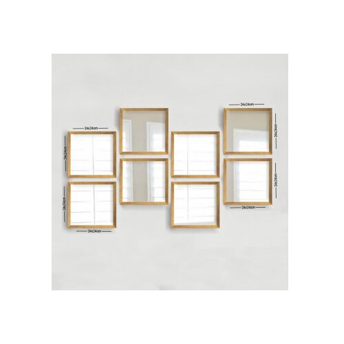 Hanah home Set ogledala SETAYNA_056, 24x24cm Cene